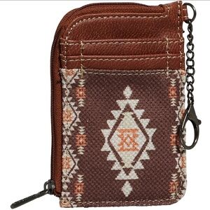 Wrangler Card Case Wallet Keychain